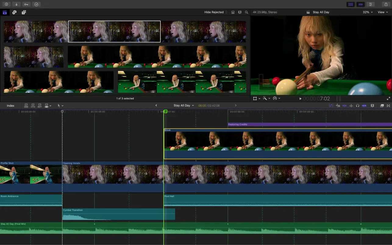 Final Cut Pro screenshot 2